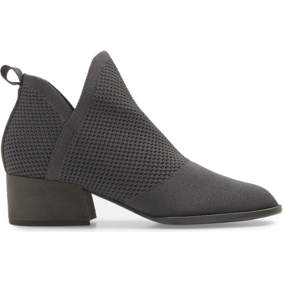 Eileen Fisher NWOT Clever Knit Bootie in Graphite Size 10
